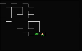 Dragon Maze atari screenshot